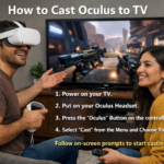 how to cast oculus to tv
