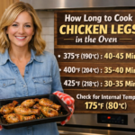 how long to cook chicken legs in the oven