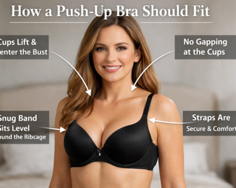 how is a push up bra supposed to fit