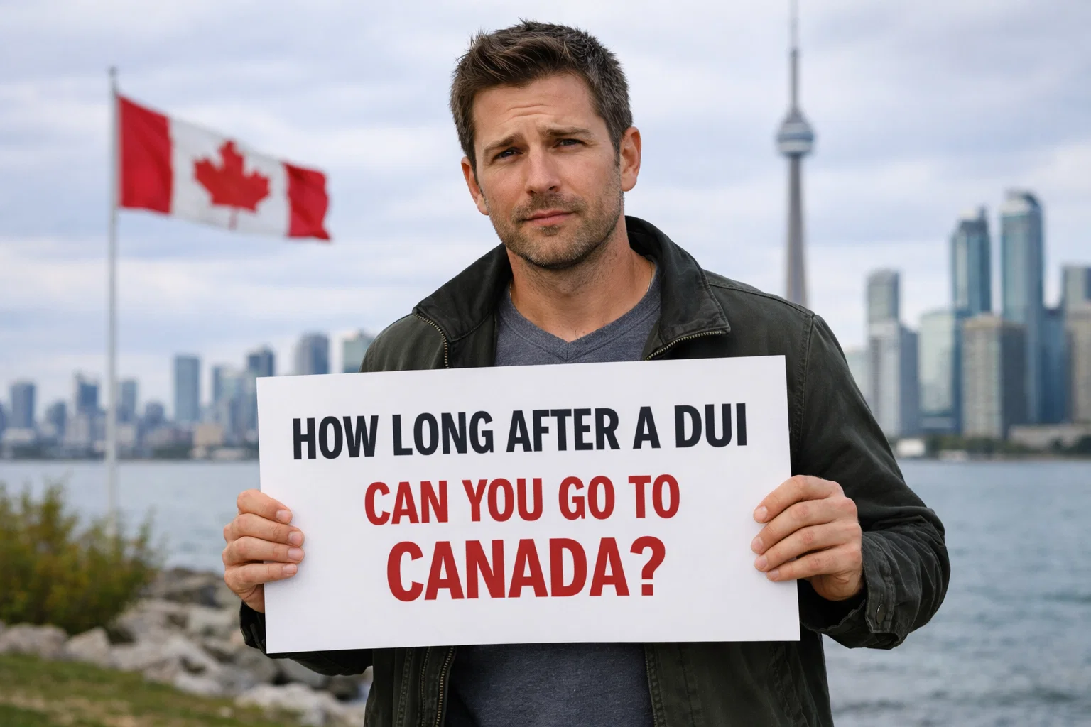 how long after dui can you go to canada