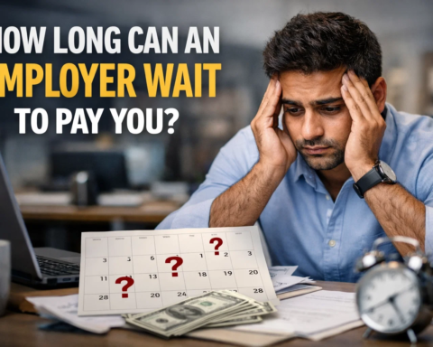 how long can an employer wait to pay you