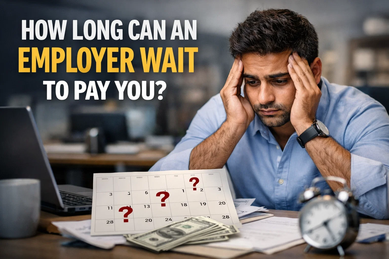 how long can an employer wait to pay you