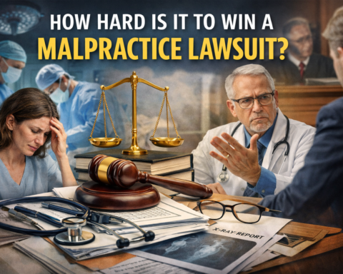 how hard is it to win a malpractice lawsuit