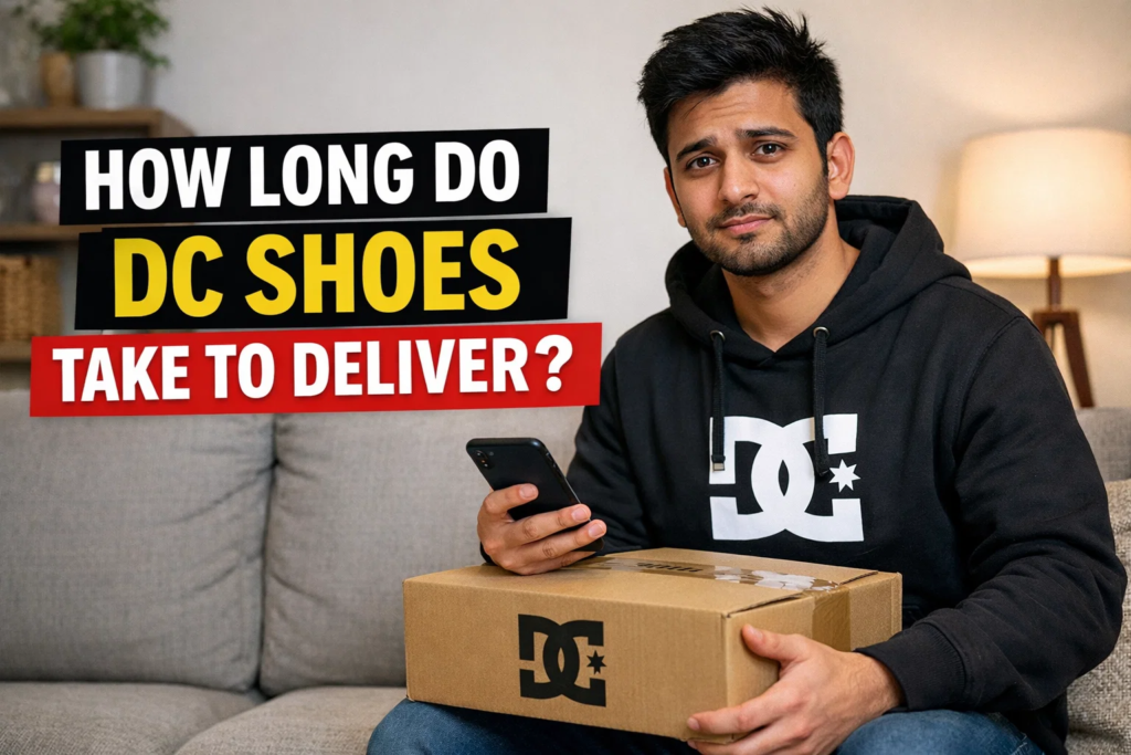 how long do dc shoes take to deliver