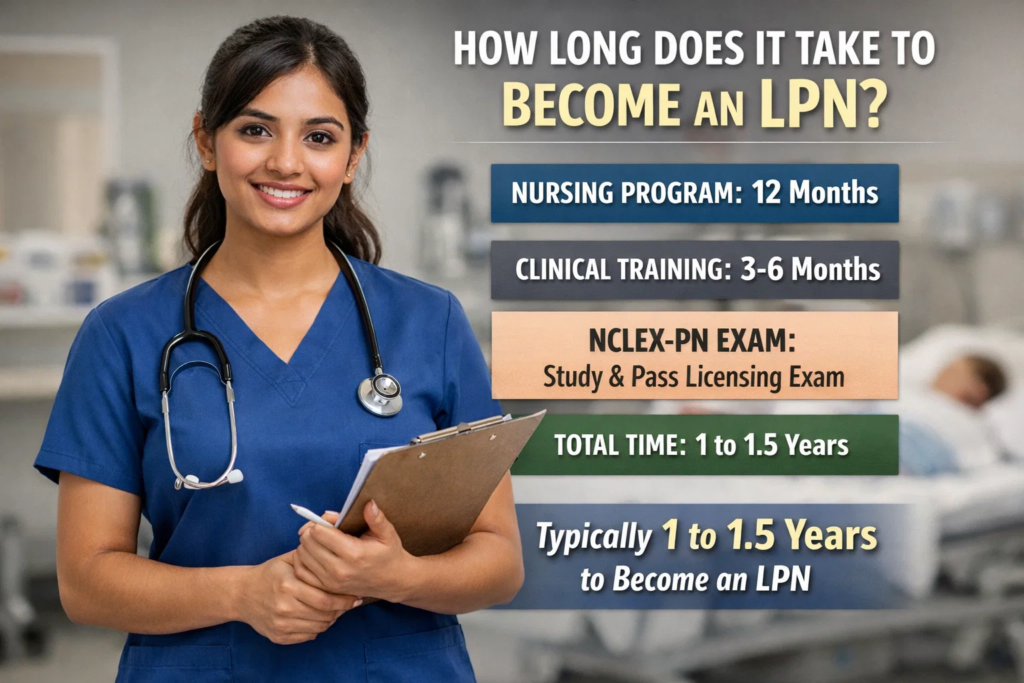 how long do it take to become a lpn