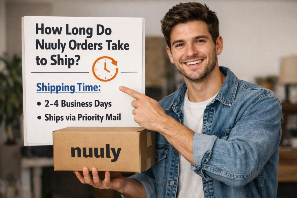 how long do nuuly orders take to ship