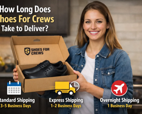 how long do shoes for crews take to deliver