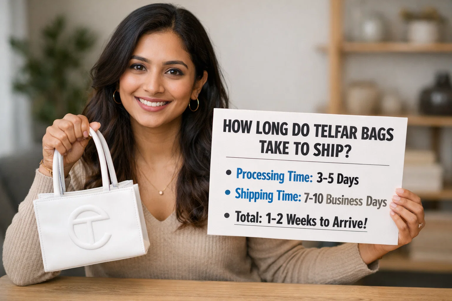 how long do telfar bags take to ship