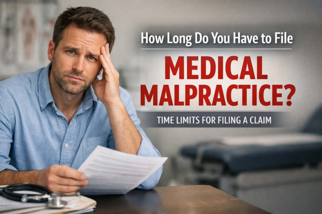how long do you have to file medical malpractice