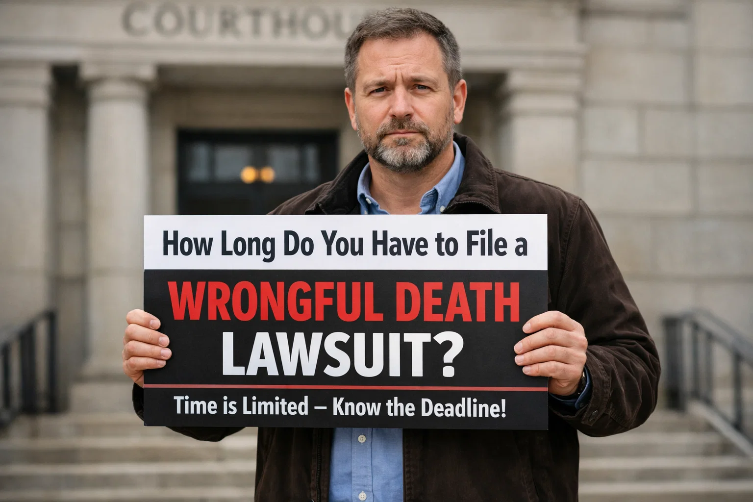 how long you have to file wrongful death lawsuit