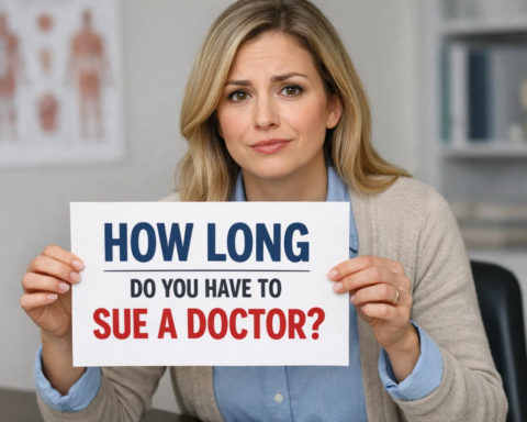 how long do you have to sue a doctor