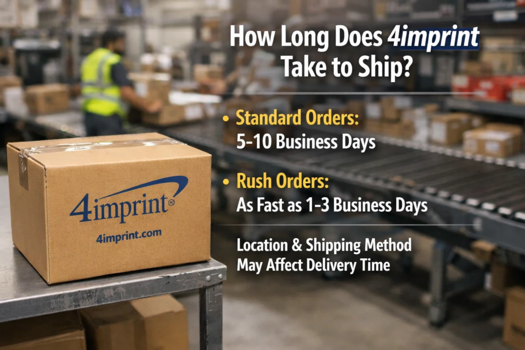 how long does 4imprint take to ship