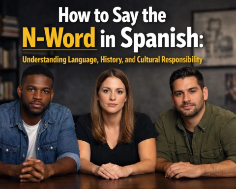 how to say the n word in spanish